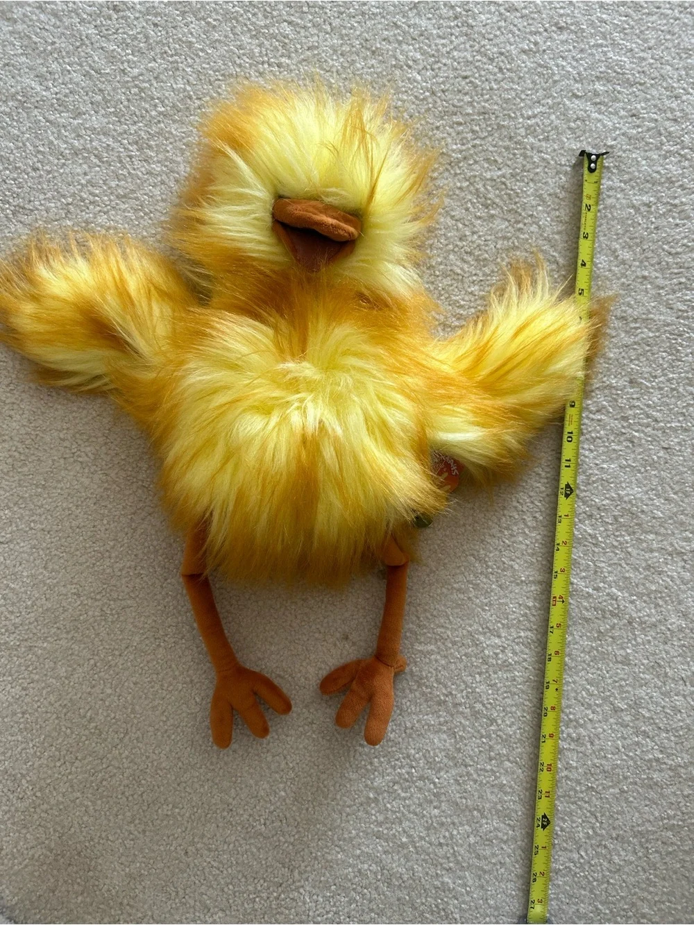 Folkmanis Funny Bird Puppet & Baby Birds In Nest Puppet Retired NWT